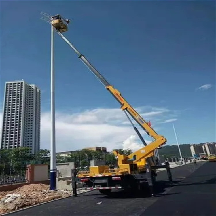 麻洋镇维修路灯的曲臂升降车出租